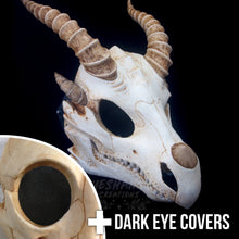 Load image into Gallery viewer, Dragon Skull Mask - Full - Original Horns