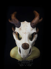 Load image into Gallery viewer, Dragon Skull Mask - Full - Antler Horns