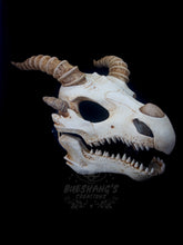 Load image into Gallery viewer, Dragon Skull Mask - Full - Original Horns