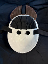 Load image into Gallery viewer, Wood grain mask with Ears and Moss
