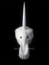 Load image into Gallery viewer, Unicorn Skull Mask - Half