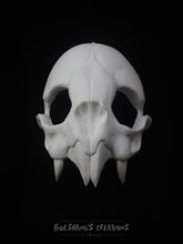 Load image into Gallery viewer, Vampire Bat Skull Mask - Half