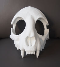 Load image into Gallery viewer, Cat Skull Mask - Half
