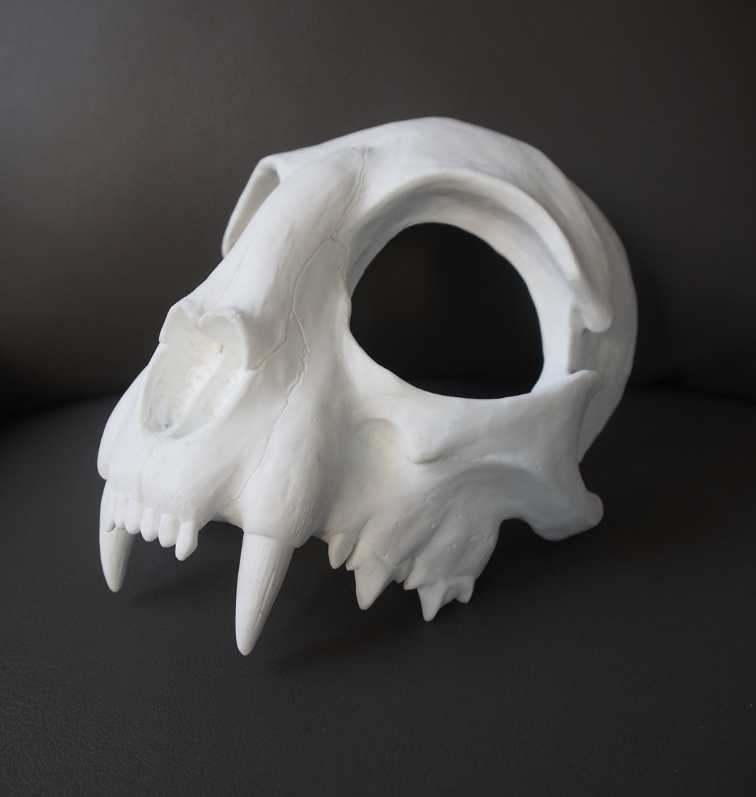 Cat Skull Mask - Half