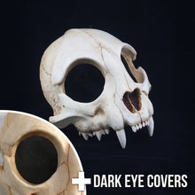 Load image into Gallery viewer, Cat Skull Mask - Half
