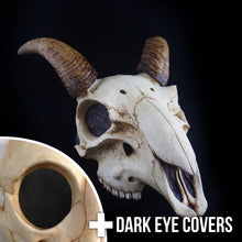 Load image into Gallery viewer, Goat Skull Mask - Half