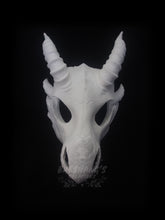 Load image into Gallery viewer, Dragon Skull Mask - Full - Unpainted Blank