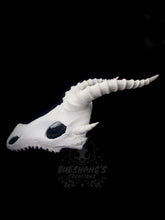 Load image into Gallery viewer, Dragon Skull Mask - Half - Unpainted Blank