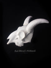 Load image into Gallery viewer, Goat Skull Mask - Half
