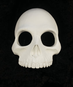 Human Skull Mask - Half