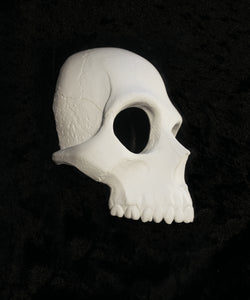 Human Skull Mask - Half