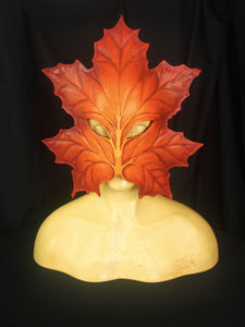Leaf Mask - Geen / Red