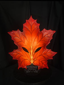 Leaf Mask - Geen / Red