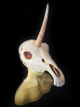Load image into Gallery viewer, Unicorn Skull Mask - Half