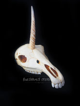 Load image into Gallery viewer, Unicorn Skull Mask - Half