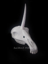 Load image into Gallery viewer, Unicorn Skull Mask - Half