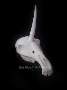 Unicorn Skull Mask - Half