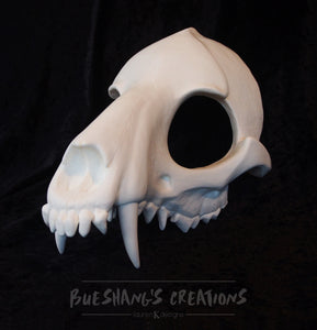 Wolf Skull Mask - Half