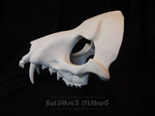 Load image into Gallery viewer, Wolf Skull Mask - Half