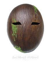 Load image into Gallery viewer, Wood grain mask with Moss