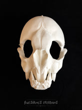 Load image into Gallery viewer, Vampire Bat Skull Mask - Full - Unpainted Blank