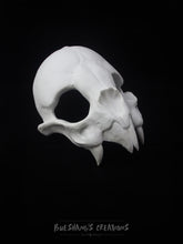 Load image into Gallery viewer, Vampire Bat Skull Mask - Half - Unpainted Blank