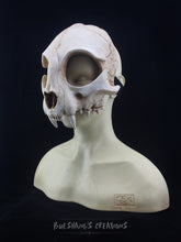 Load image into Gallery viewer, Cat Skull Mask - Half