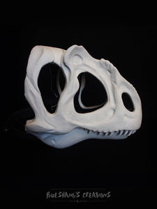 Allosaurus Skull Mask - Unpainted Blank