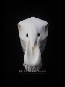 Horse Skull Mask - Full - Unpainted Blank