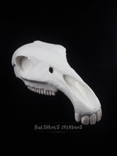 Load image into Gallery viewer, Horse Skull Mask - Half - Unpainted Blank