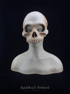 Human Skull Mask - Half