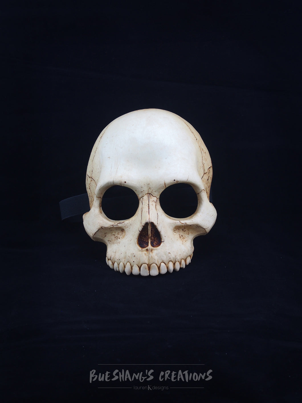 Human Skull Mask - Half