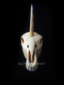 Unicorn Skull Mask - Full